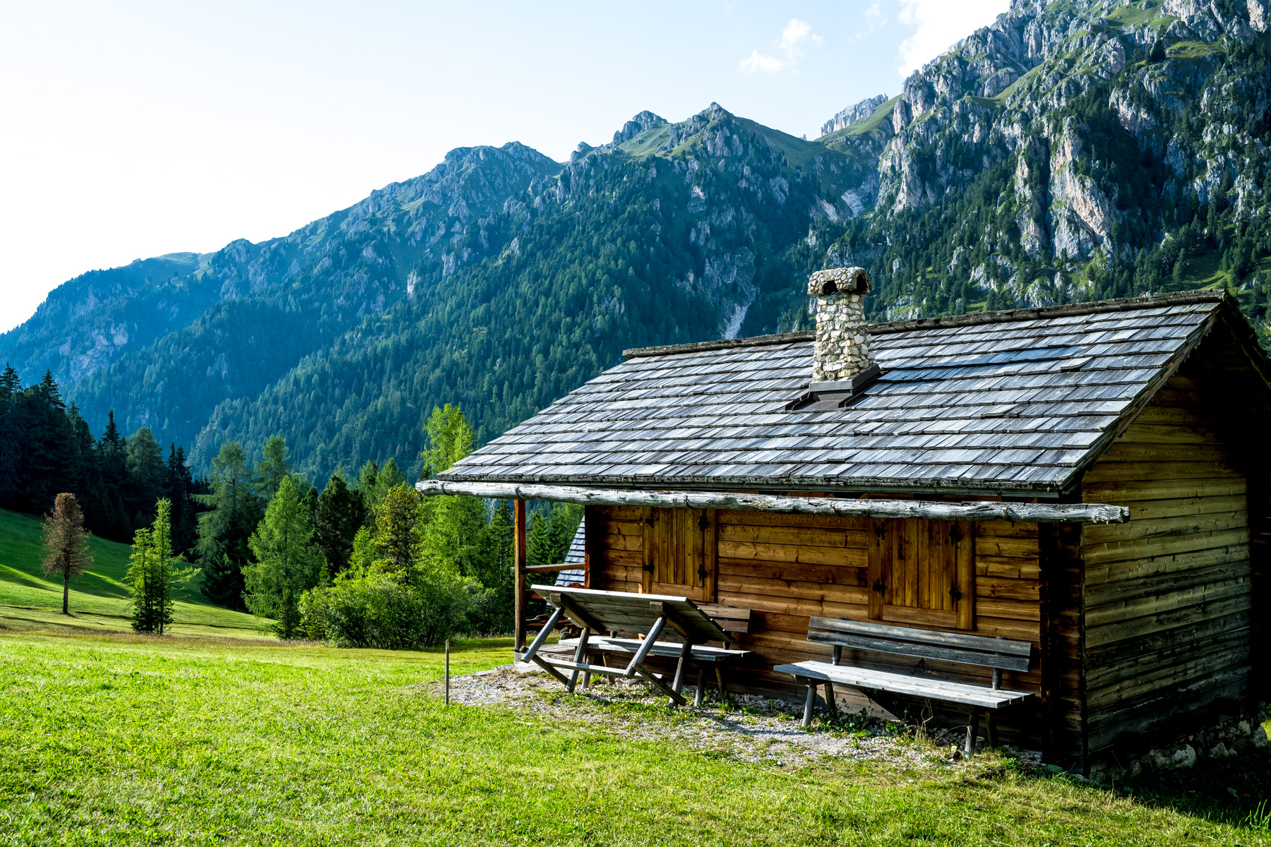 Le Malghe - Zannes, Gampen, Glatchalm, Geisleralm