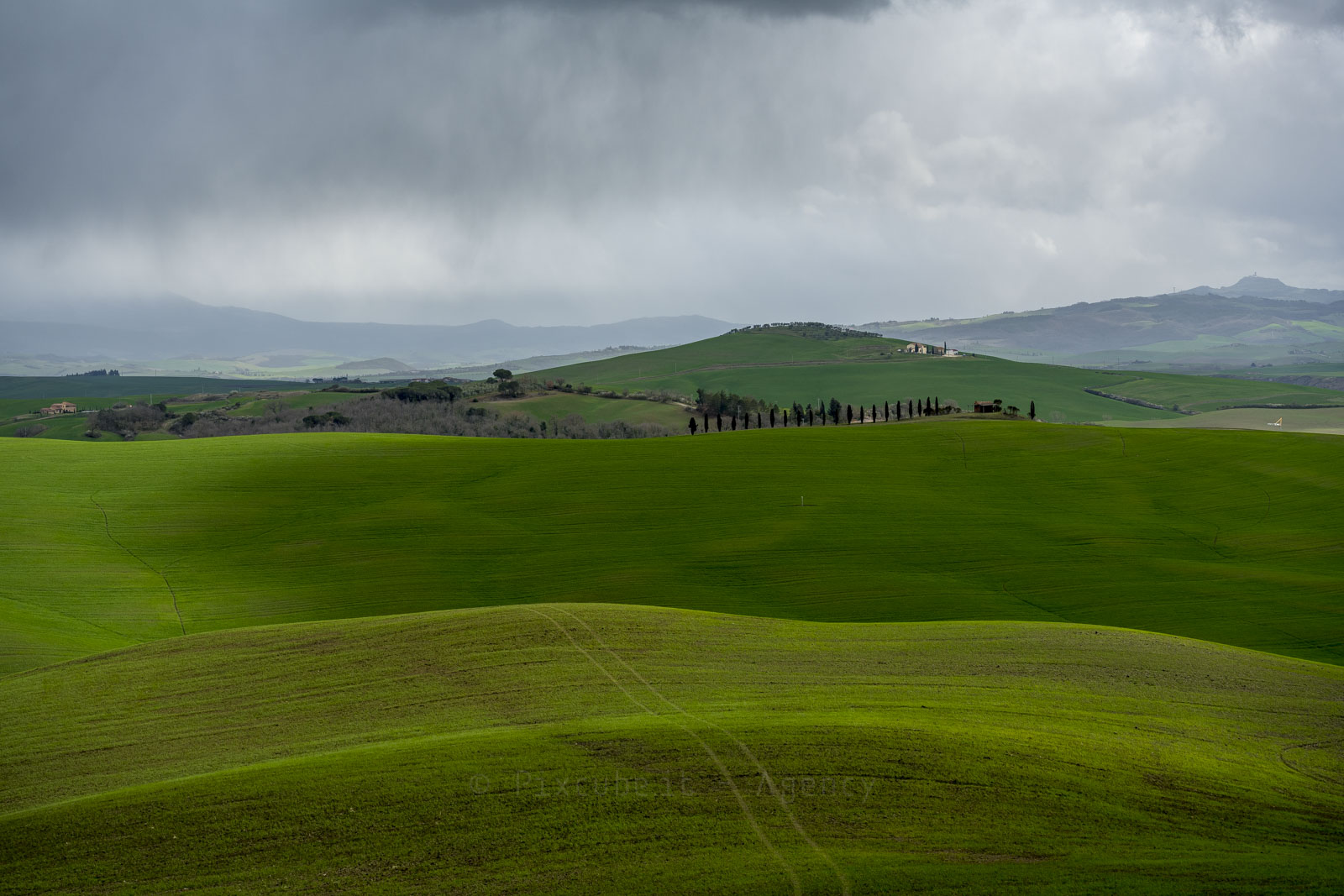 Landscapes in Vald'Orcia