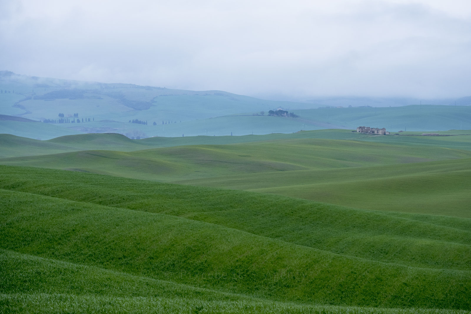 Landscapes in Vald'Orcia
