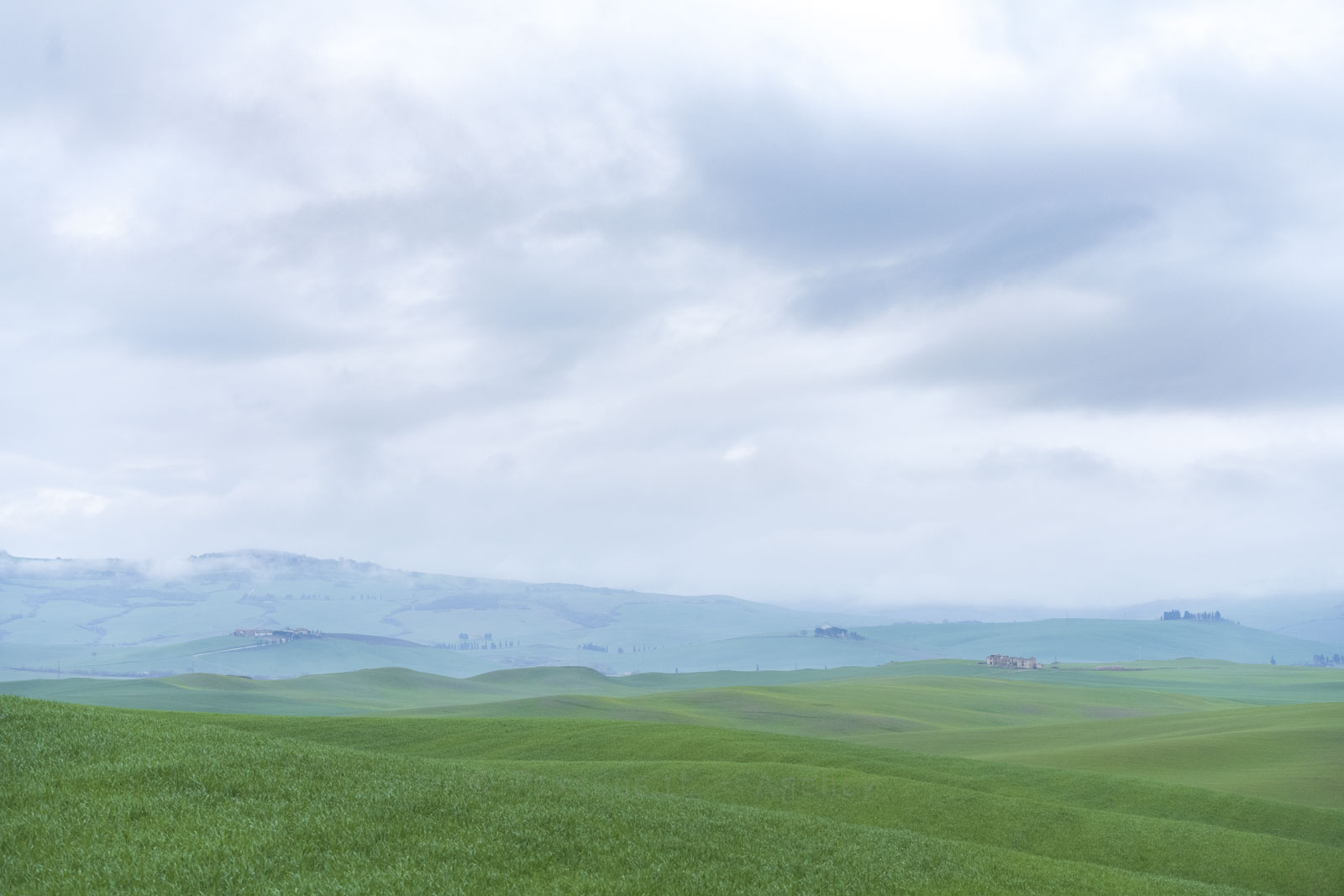 Landscapes in Vald'Orcia